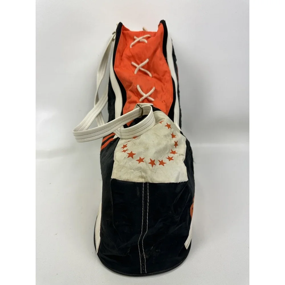 Cincinnati Bengals Duffle Bag‎ Shoe Sneaker Shaped Carry on Bag NFL Vintage 80's